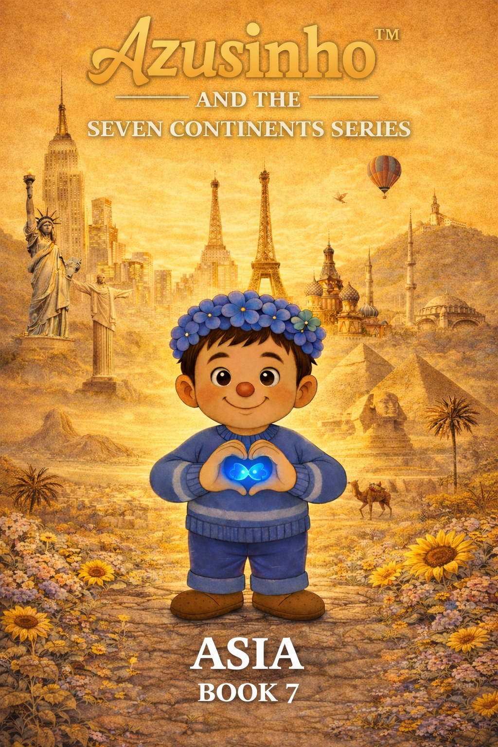 (PT) Azusinho — Ásia · Livro 7 · Antes da Partida · Série Sete Continentes