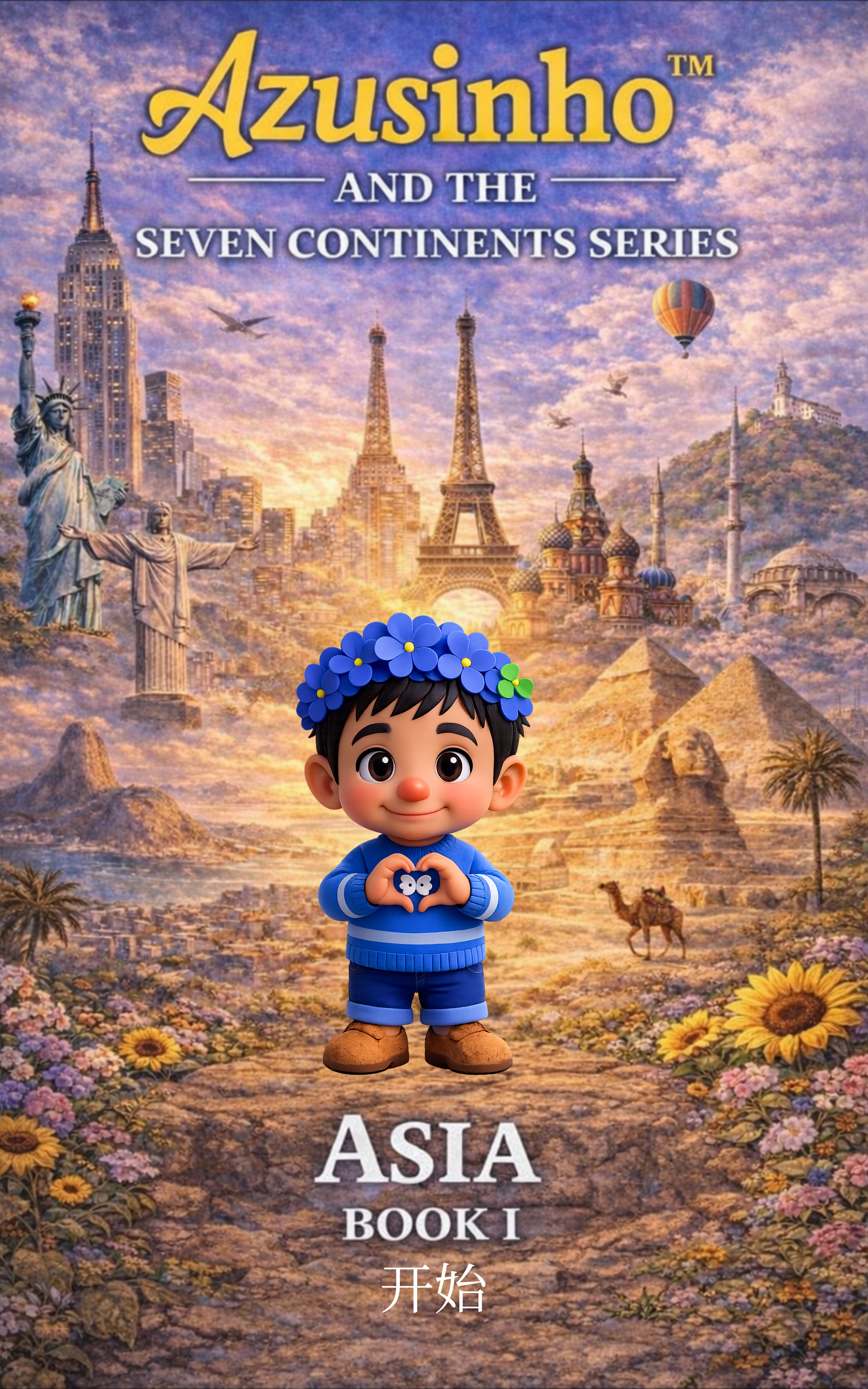 (简体中文版）Azusinho™ 与七大洲系列 · 亚洲篇 · 第一册